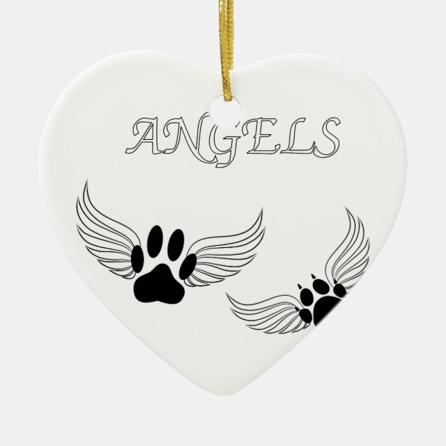 Angel Pads Keramikornament (Vorne)
