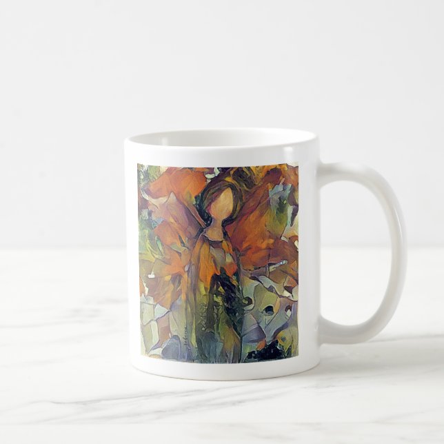 Angel Painting 603 Classic Coffee Tasse, 11 oz Kaffeetasse (Rechts)