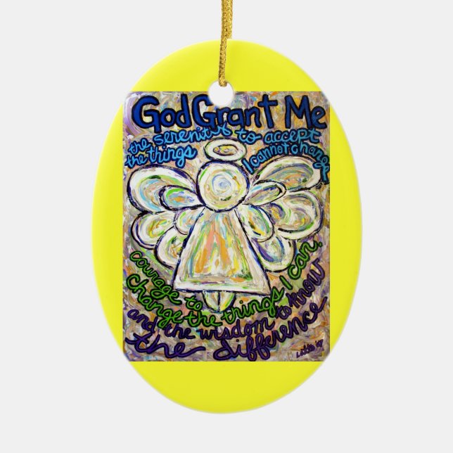 Angel Painting Ornament Pendant (Vorne)