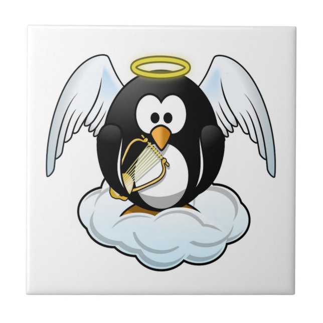 ANGEL PENGUIN FLIESE (Vorderseite)