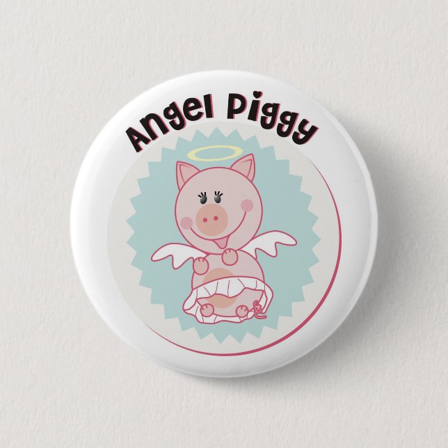 Angel_Piggy Button (Vorderseite)