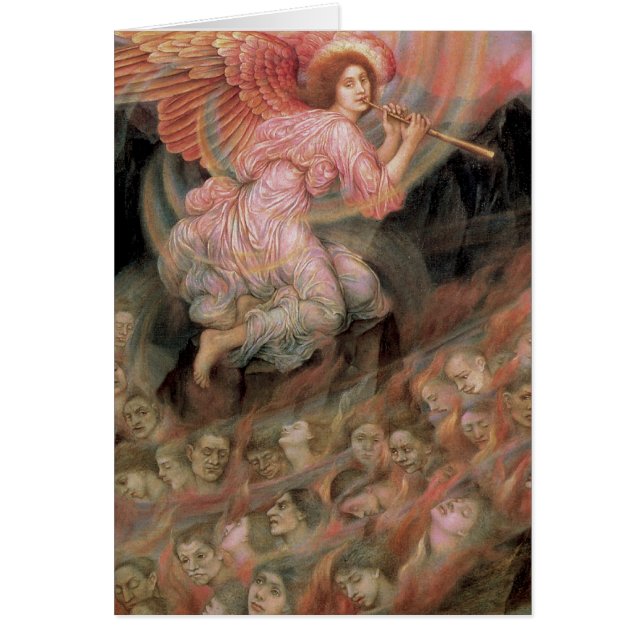 Angel Piping to Souls in Hell by Evelyn De Morgan (Vorne)