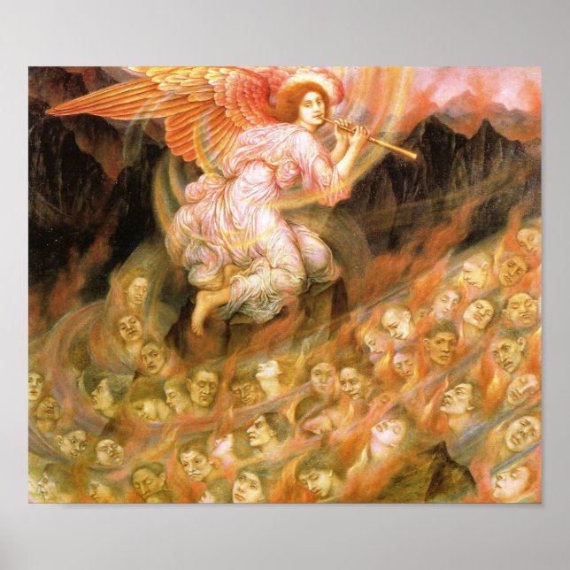 Angel Piping zu den Soulen in der Hölle Poster (Vorne)