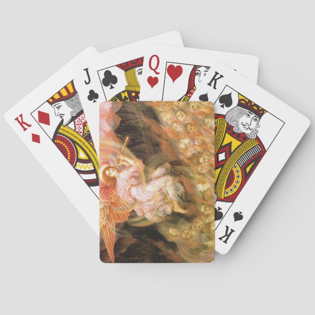 Angel Piping zu den Soulen in der Hölle Spielkarten (Rückseite)