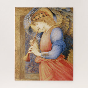 Angel Playing a Flageolet (von Edward Burne-Jones) Puzzle