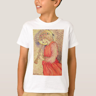 Angel Playing T-Shirt