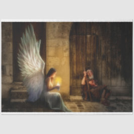Angel Poor Man 20x30 Dekoupage Tissue Seidenpapier