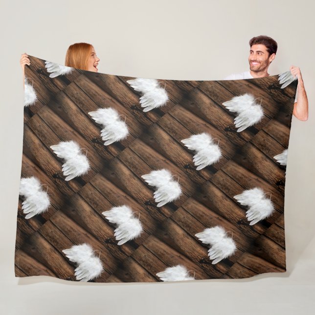 Angel Postcard Fleece Blanket (Beispiel)