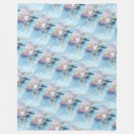 Angel Postcard Fleecedecke