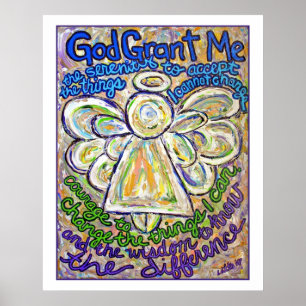 Angel Poster (Weiße Seite)