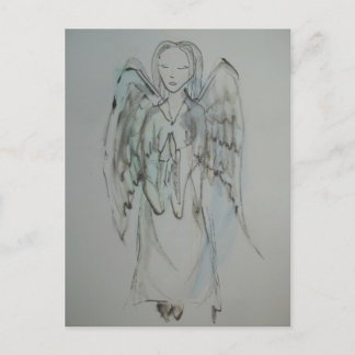 Angel Postkarte