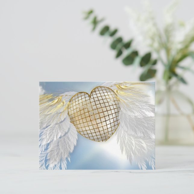 Angel Postkarte (Stehend Vorderseite)