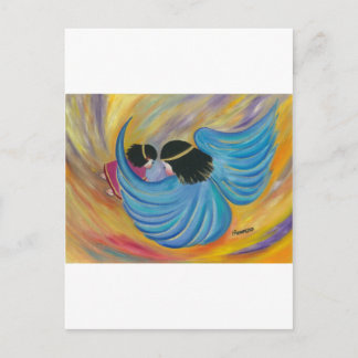 Angel Postkarte