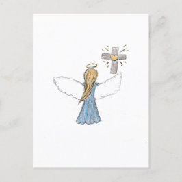 Angel Postkarte