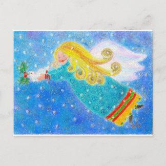 Angel Postkarte