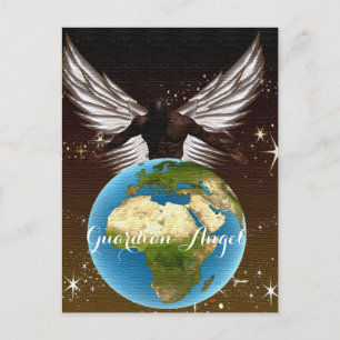 Angel Postkarte