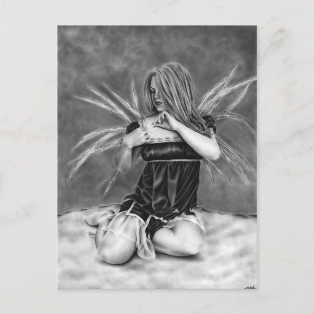 Angel-Postkarte Postkarte (Vorderseite)