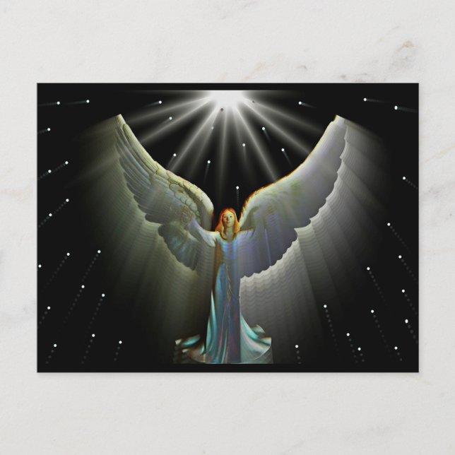 Angel Power Postkarte (Vorderseite)
