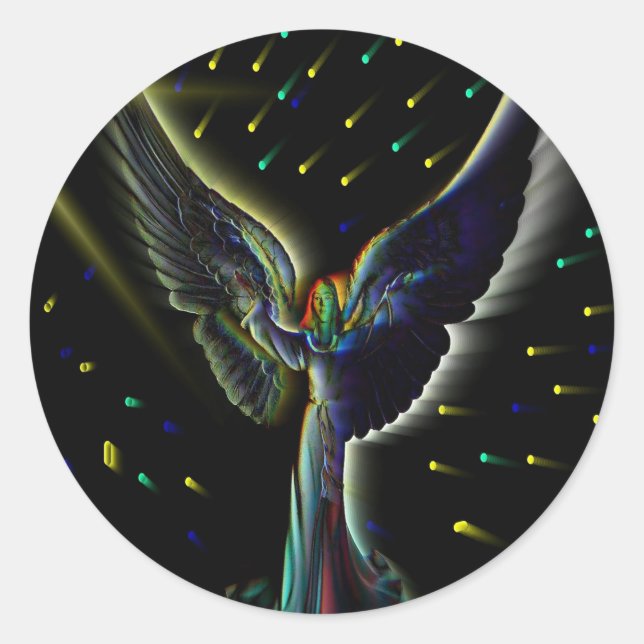 Angel Power Sticker (Vorderseite)