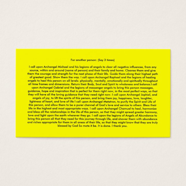 Angel Prayers (Vorderseite)