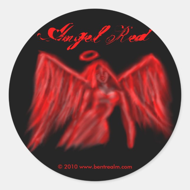 Angel Red, Stickers 1 (Vorderseite)
