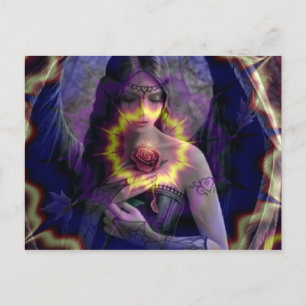 Angel-Rose Postkarte