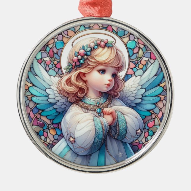 Angel Round Ornament (Vorne)