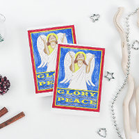 Angel Ruhm zu Gott Inspiration Postkarte