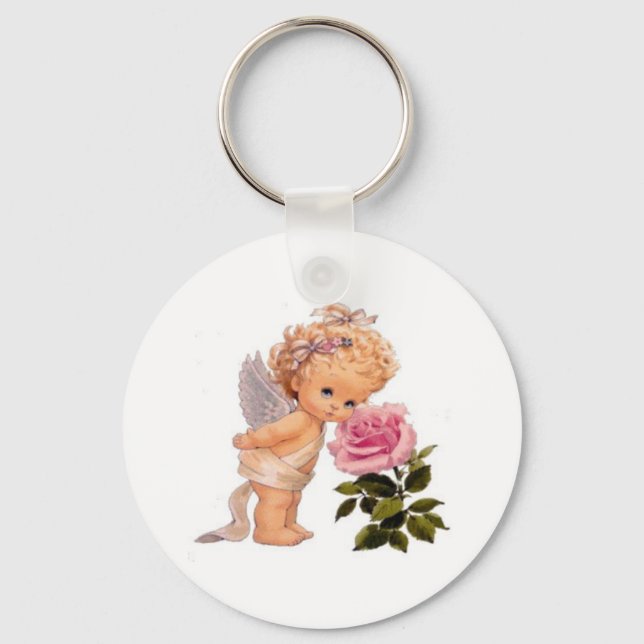 Angel Schlüsselanhänger (Vorderseite)