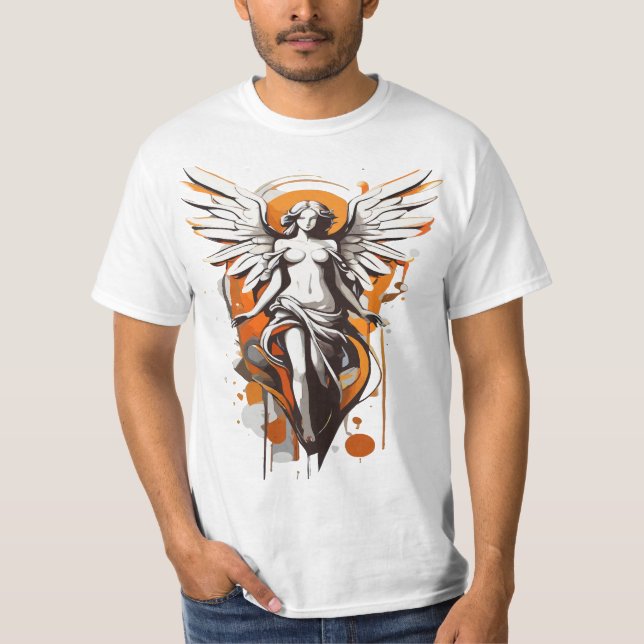 angel shirt creative modern (Vorderseite)