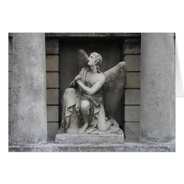 Angel-Skulptur beten (Vorderseite (Horizontal))