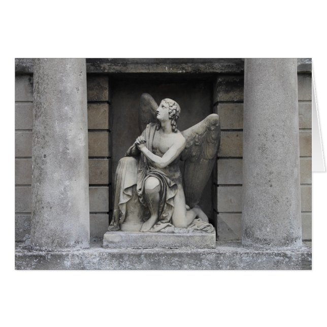 Angel-Skulptur beten (Vorderseite (Horizontal))