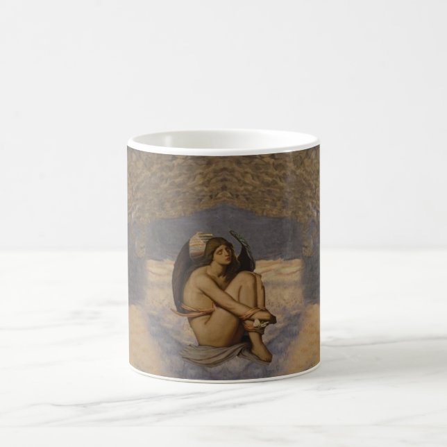 Angel-Sonnenaufgang-Tasse Kaffeetasse (Mittel)