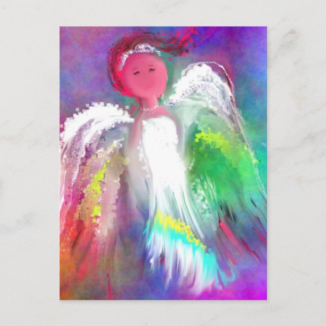 Angel Sparkle Postkarte (Vorderseite)