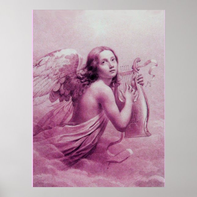 ANGEL SPIELEN LYRA ÜBER DIE KLOUDS POSTER (Vorne)