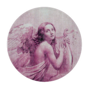 ANGEL SPIELEN LYRA ÜBER DIE KUCHEN Pink, Fuchsia Schneidebrett