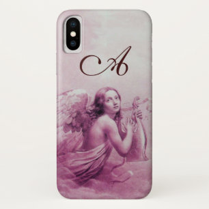ANGEL SPIELEN VON LYRA ÜBER DAS Pink-Pink-Monogram iPhone X Hülle