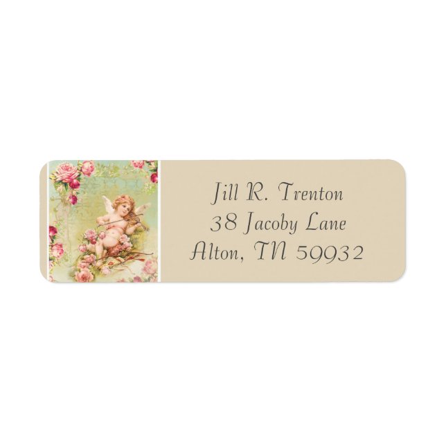 Angel spielt Violine mit Rose (Vorne)