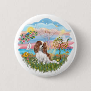 Angel Star - Blenheim Cavalier Button