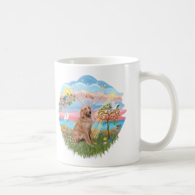 Angel Star - Golden Retriever #2 Tasse (Rechts)