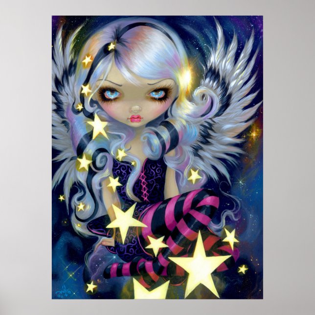 Angel Starlight ART PRINT Jasmine Becket-Griffith Poster (Vorne)