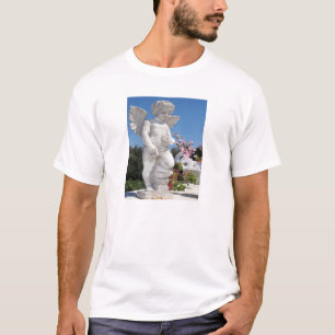 Angel-Statue in Schwarz T-Shirt