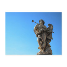 Angel Statue Postcard