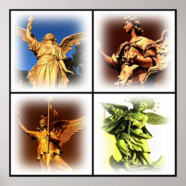 Angel Statue Poster (Vorne)