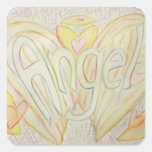 Angel Sticker für inspirierende Word-Art