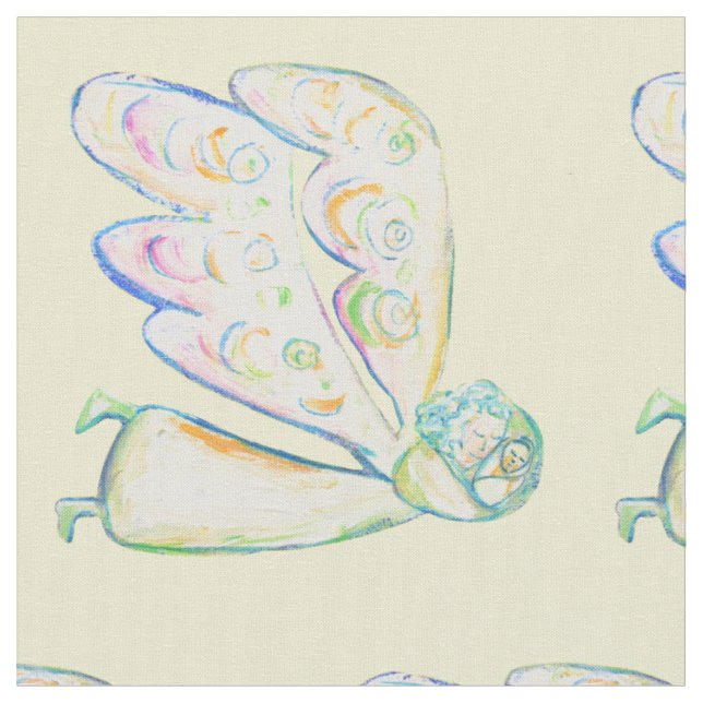 Angel Stoffe und Materialien der Kunst (Nahaufnahme)