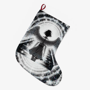 ANGEL STRUMPF STYLEDBYTRREAL GROßER WEIHNACHTSSTRUMPF