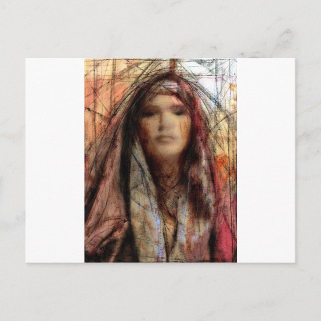 Angel-Studie Postkarte (Vorderseite)