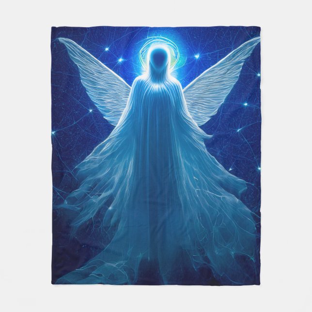 Angel-Tafel 01 Fleecedecke (Vorderseite)