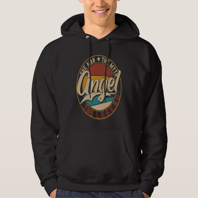 Angel The man the myth the legend Hoodie (Vorderseite)